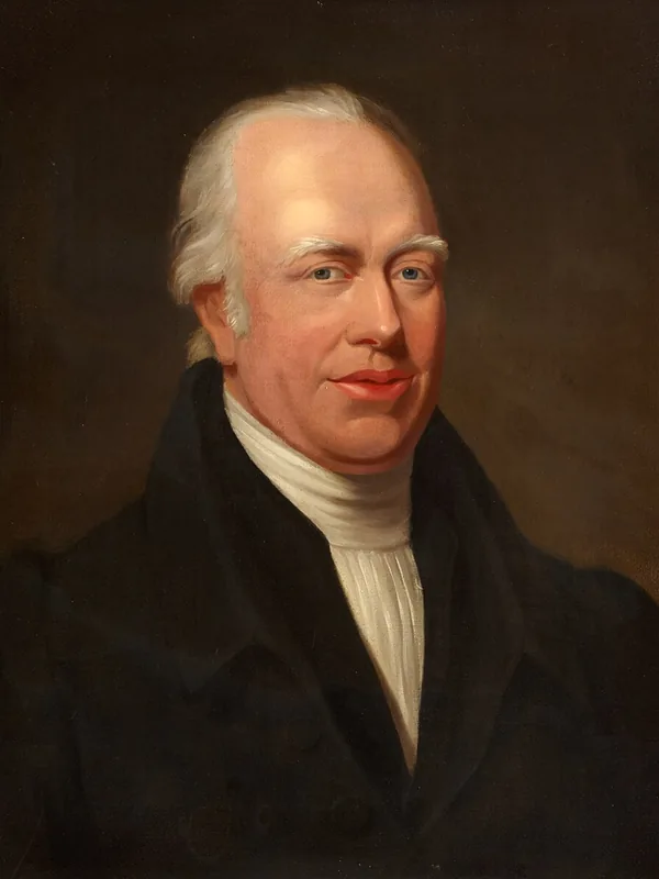Adam Clarke, oil portrait
