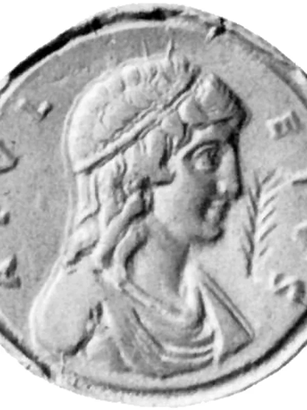 Apuleius on a contorniate medallion