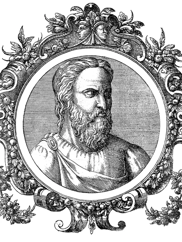 Aretaeus of Cappadocia, engraving