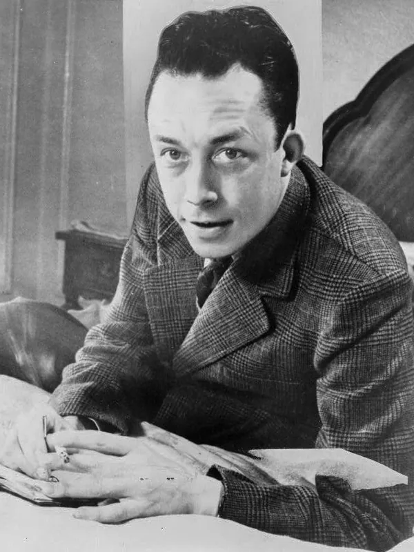Albert Camus in 1957, the year of his Nobel Prize