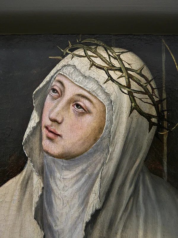 Catherine of Siena, painted by Pedro de Villegas Marmolejo