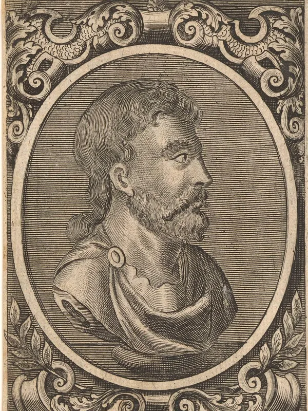 Aulus Cornelius Celsus, engraving by Georg Paul Busch