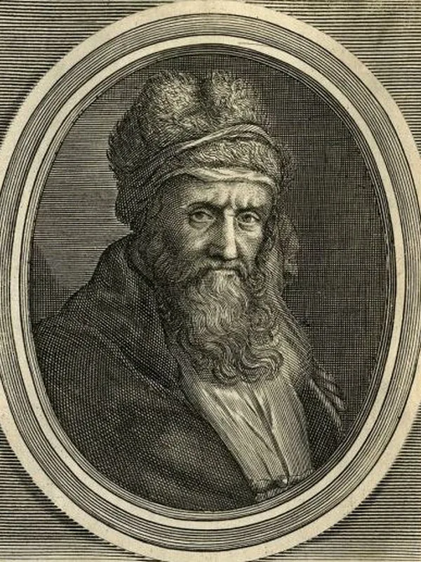 Diogenes Laertius, engraving