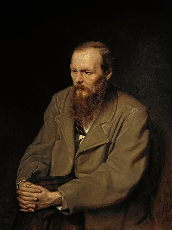 Fyodor Dostoevsky, painted by Vasily Perov, 1872