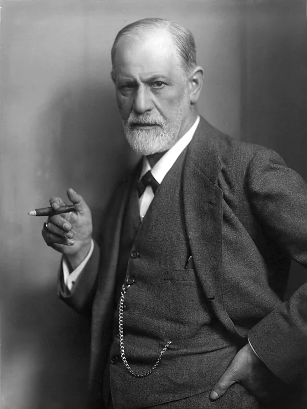 Sigmund Freud, photographed by Max Halberstadt, about 1921