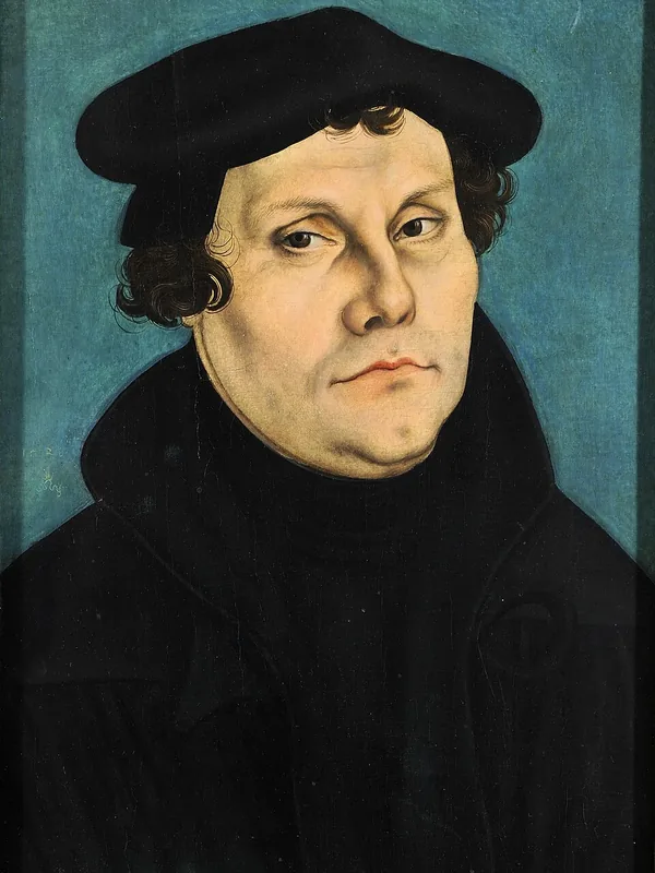 Martin Luther, painted by Lucas Cranach the Elder, 1528