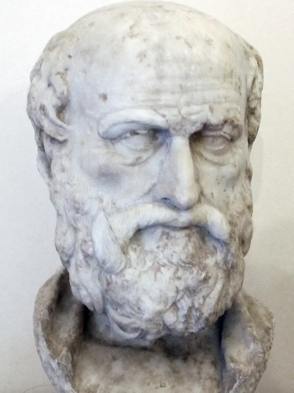 Bust of Lysias, Roman copy of a Greek original, Naples (photograph by Sailko, CC BY 3.0)