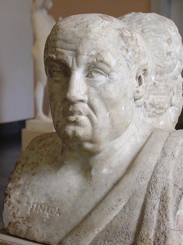 Double herm of Socrates and Seneca, Antikensammlung Berlin (photograph by Calidius, CC BY-SA 3.0)