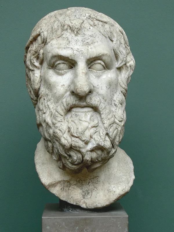 Bust of Sophocles, Ny Carlsberg Glyptotek, Copenhagen (photograph by Wolfgang Sauber, CC BY-SA 3.0)