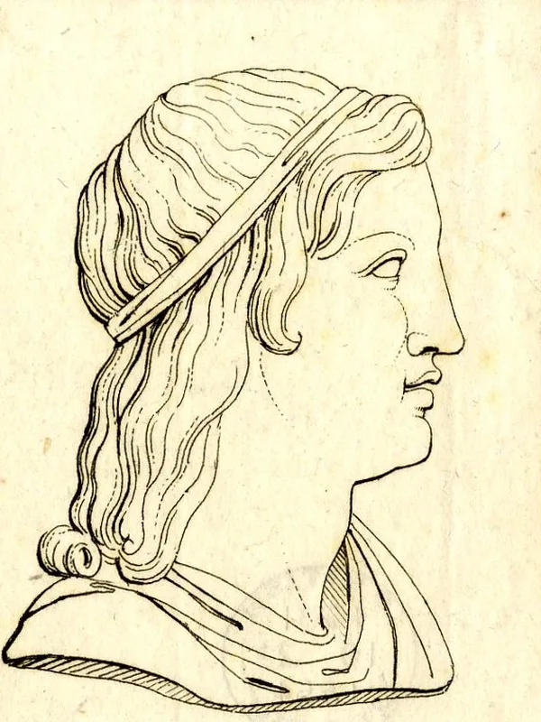 Suetonius, etching by Achille Réveil
