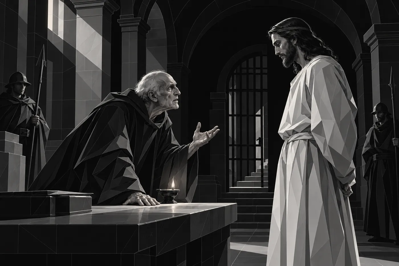 Der Inquisitor und sein Gefangener · LCI-Tafel