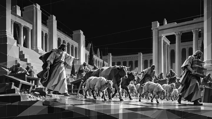 The animals depart